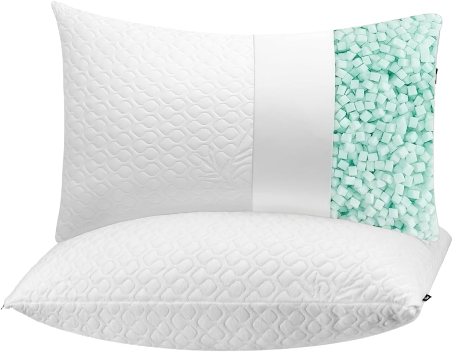 Extra Long Body Pillow Cubies Memory Foam 150x50cm – Anime Body Pillow Insert for Adults – with Cooling Cover Huggable Pillows 20x60 inches