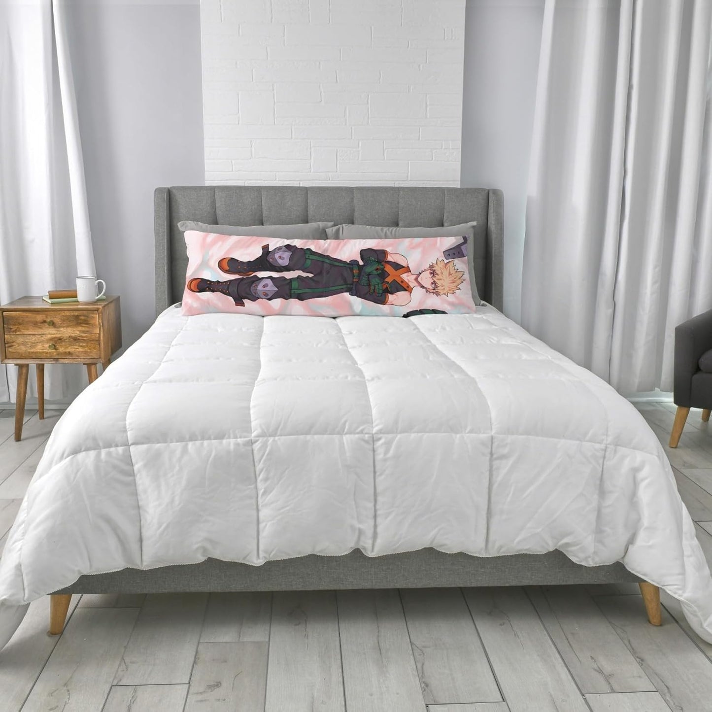 Bakugou Katsuki Body Pillow Cover Anime Pillowcase dakimakura 20"x59"