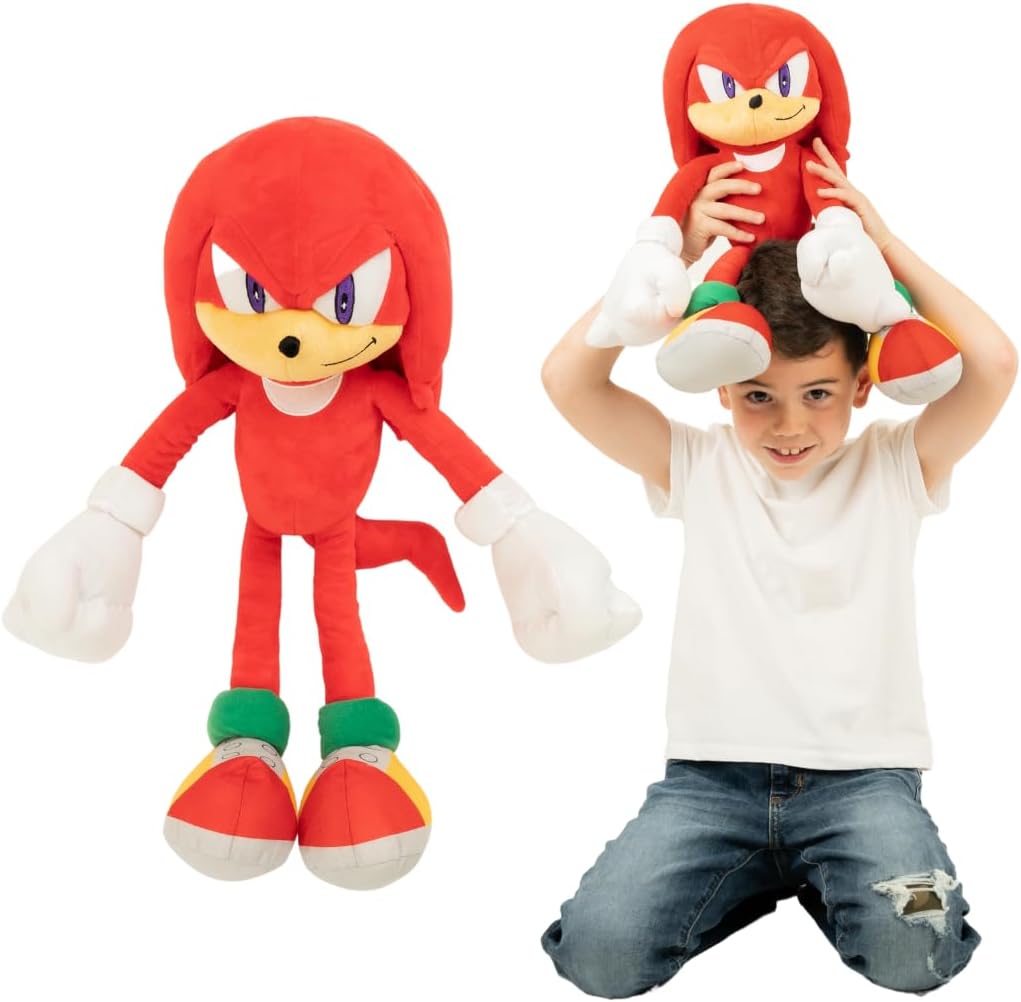 Franco Super Soft Plush Anime Cuddle Pillow Buddy, 1 Count (Pack of 1), Sonic The Hedgehog Amy Rose