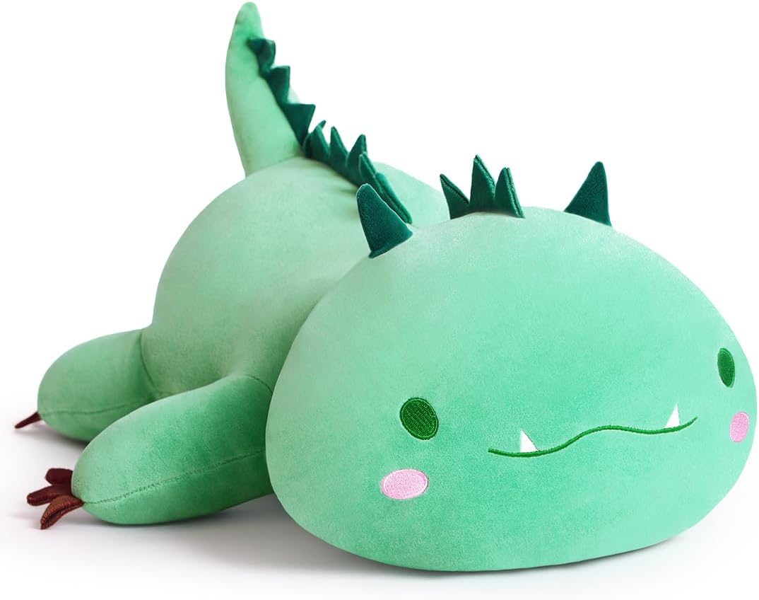 Plush Axolotl Toy Plush Pillow Axolotl Stuffed Animal Toy Cute Plushies Kids Plush Toy Pillow(Black,30cm/11.8in)