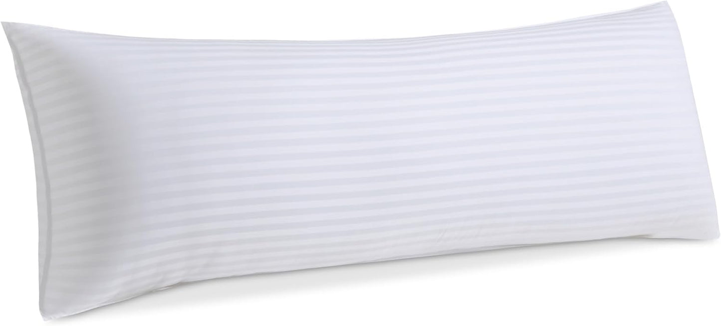 Oubonun 18 x 18 Throw Pillow Inserts, Firm and Fluffy Decorative Square Pillows for Couch Bed Sofa with Soft Cotton Cover White Cushion with Down Alternative Pack of 2