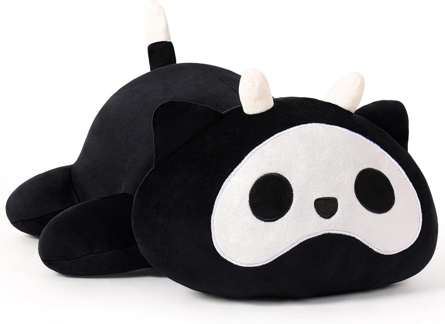 Plush Axolotl Toy Plush Pillow Axolotl Stuffed Animal Toy Cute Plushies Kids Plush Toy Pillow(Black,30cm/11.8in)