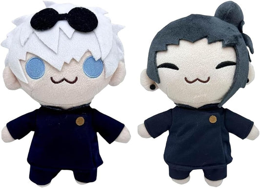 2PCS Anime Plush Doll Classic Stuffed Figure Pillow Doll Gift for Fans
