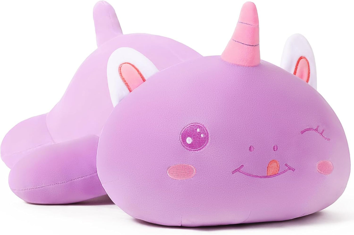 Plush Axolotl Toy Plush Pillow Axolotl Stuffed Animal Toy Cute Plushies Kids Plush Toy Pillow(Black,30cm/11.8in)