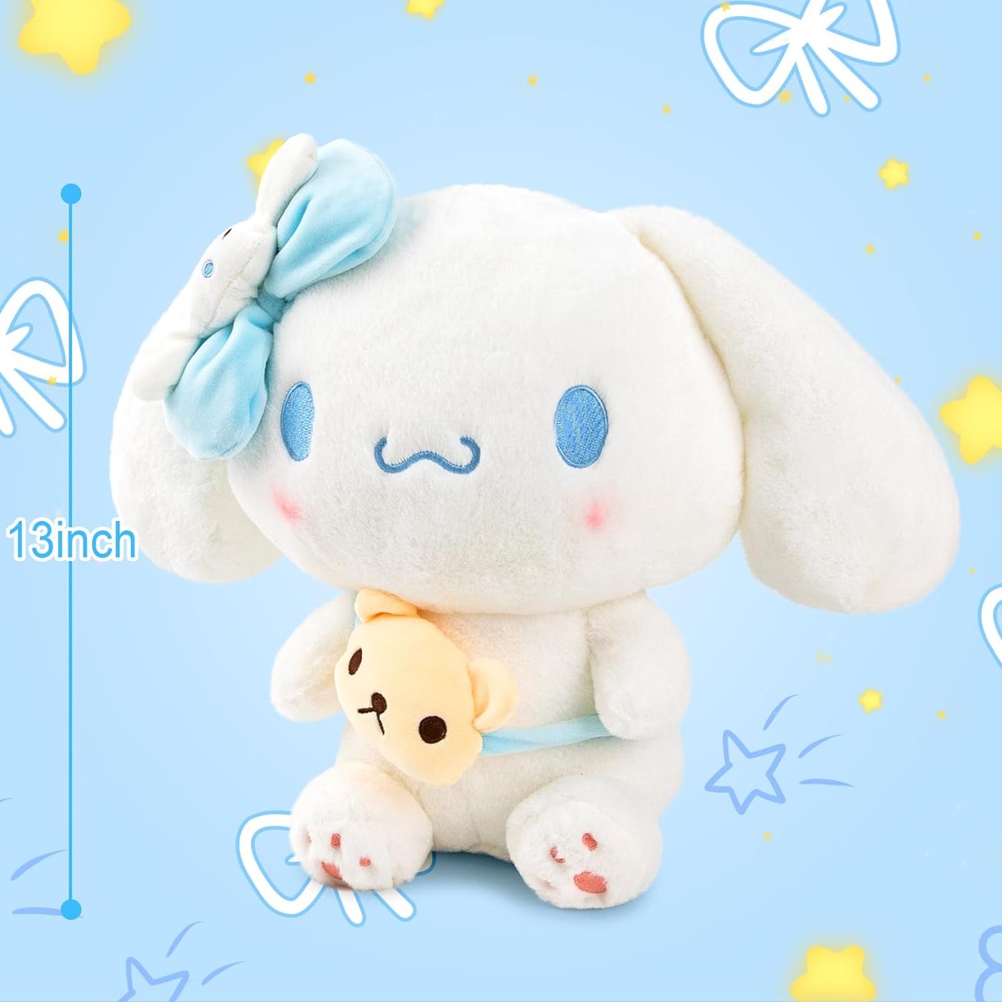 13 in Plush Toys, Anime Plush Kawaii Stuffed Animals Doll, Soft and Adorable Cartoon Pillow for Girls Kids Fans Birthday Present