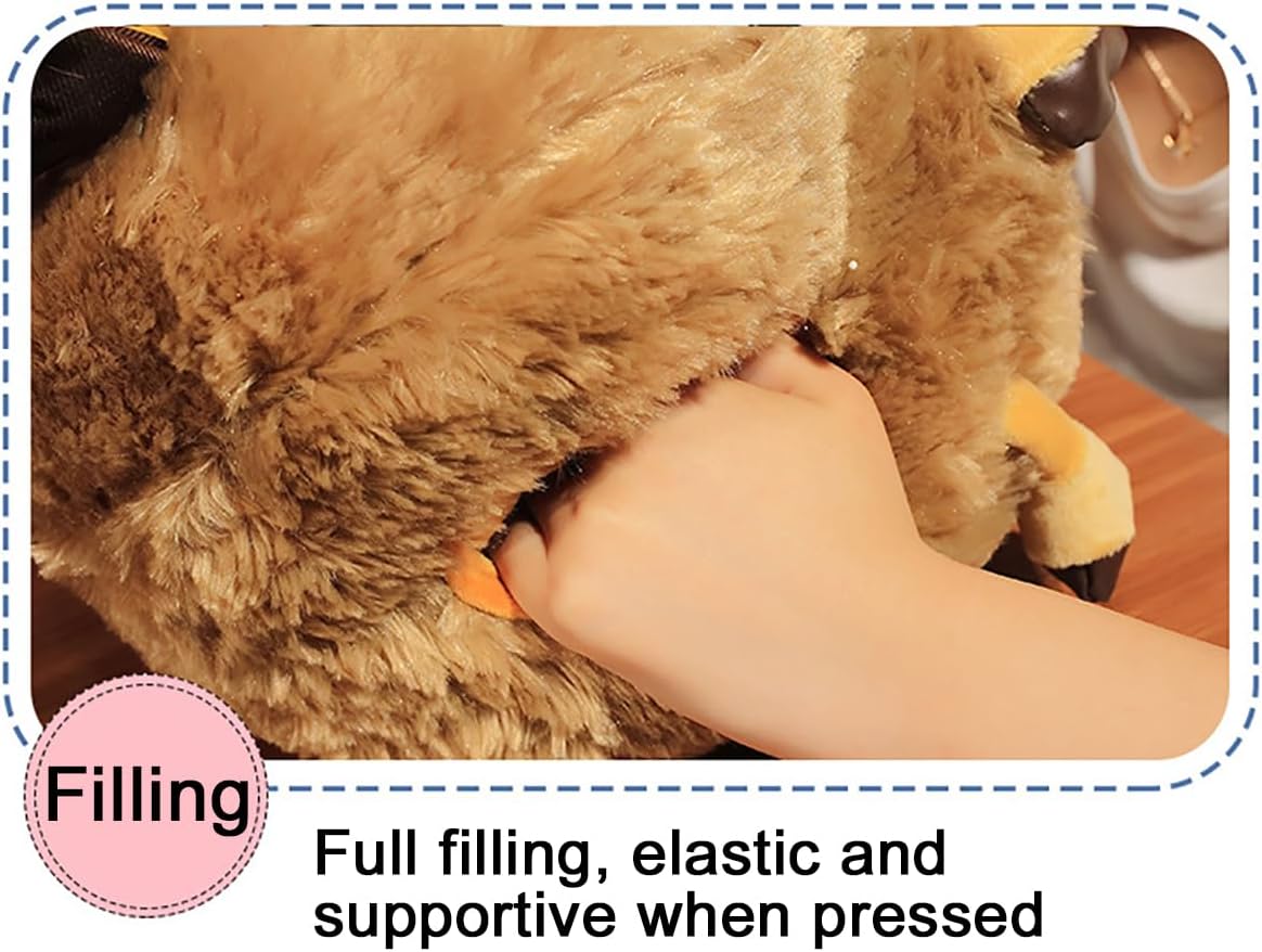 ZJYJING Anime Plush Toy Pillow Stuffed Animal Cushion Hand Warmer Pillow Plushies Doll 13.8 Inches