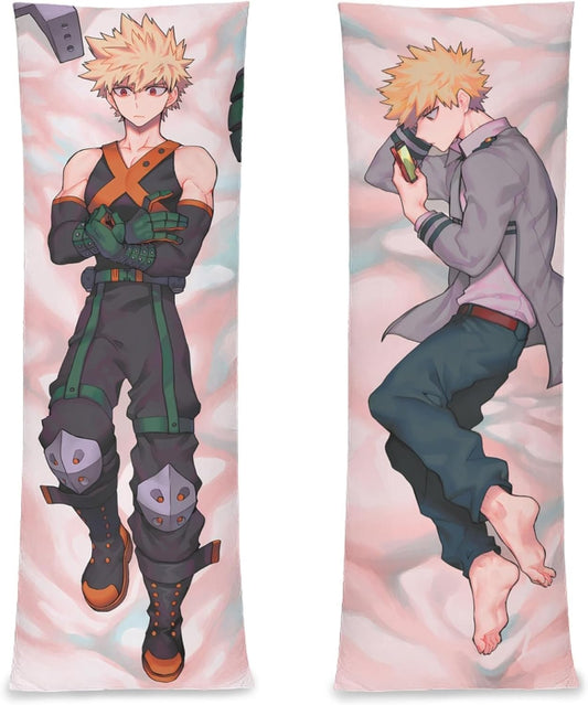Bakugou Katsuki Body Pillow Cover Anime Pillowcase dakimakura 20"x59"