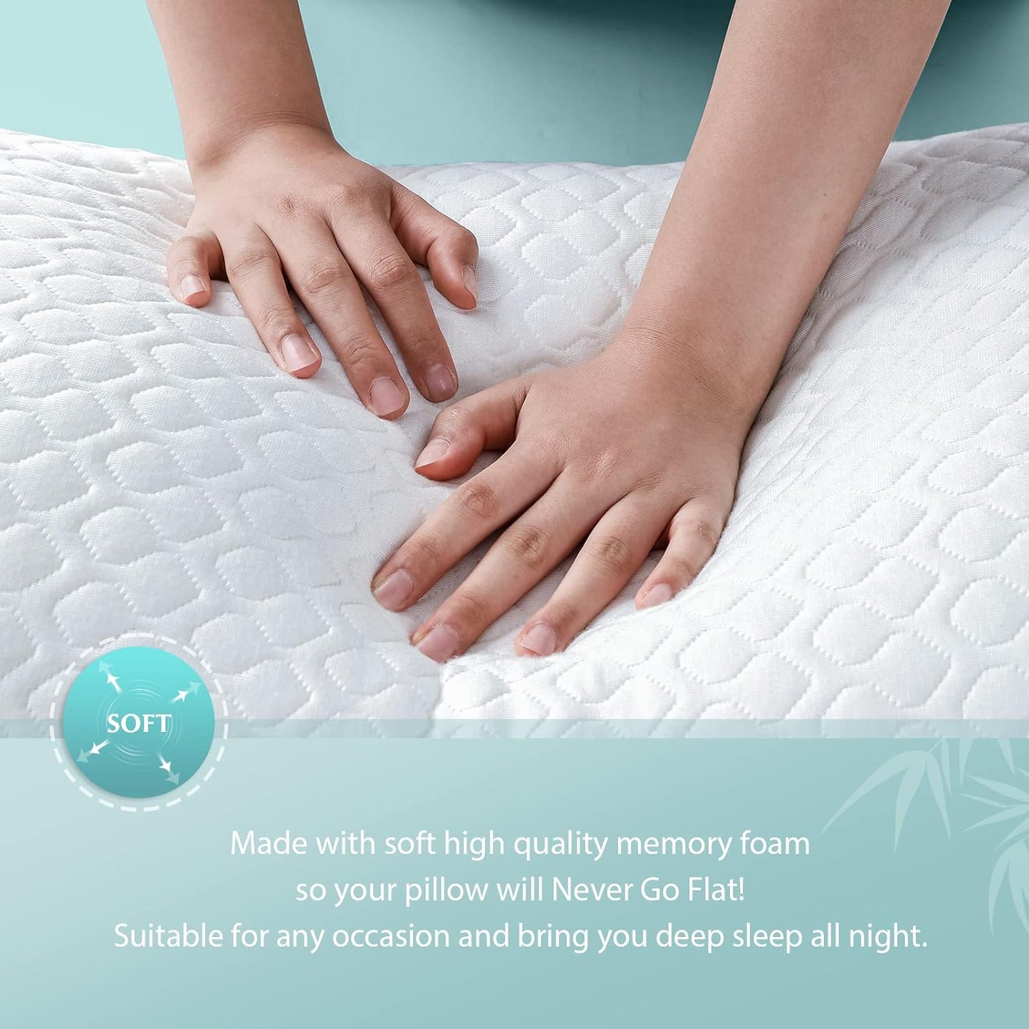 Extra Long Body Pillow Cubies Memory Foam 150x50cm – Anime Body Pillow Insert for Adults – with Cooling Cover Huggable Pillows 20x60 inches